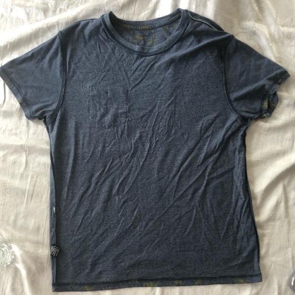 Creative Destruction Short Sleeve T-Shirt Men’s size L Blue W/Yellow Kangaroos - Picture 9 of 13